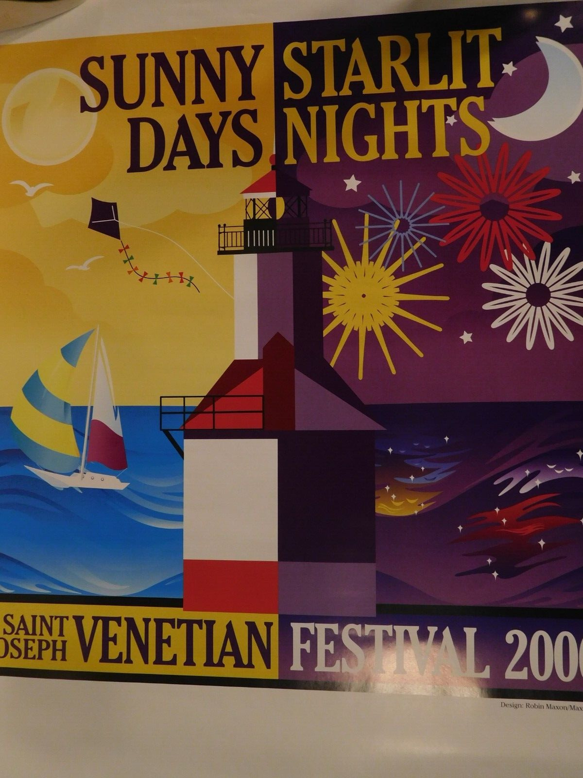 24 RARE Spectacular 1990 to 2009 St. Joseph, MI Venetian Festival Color Posters