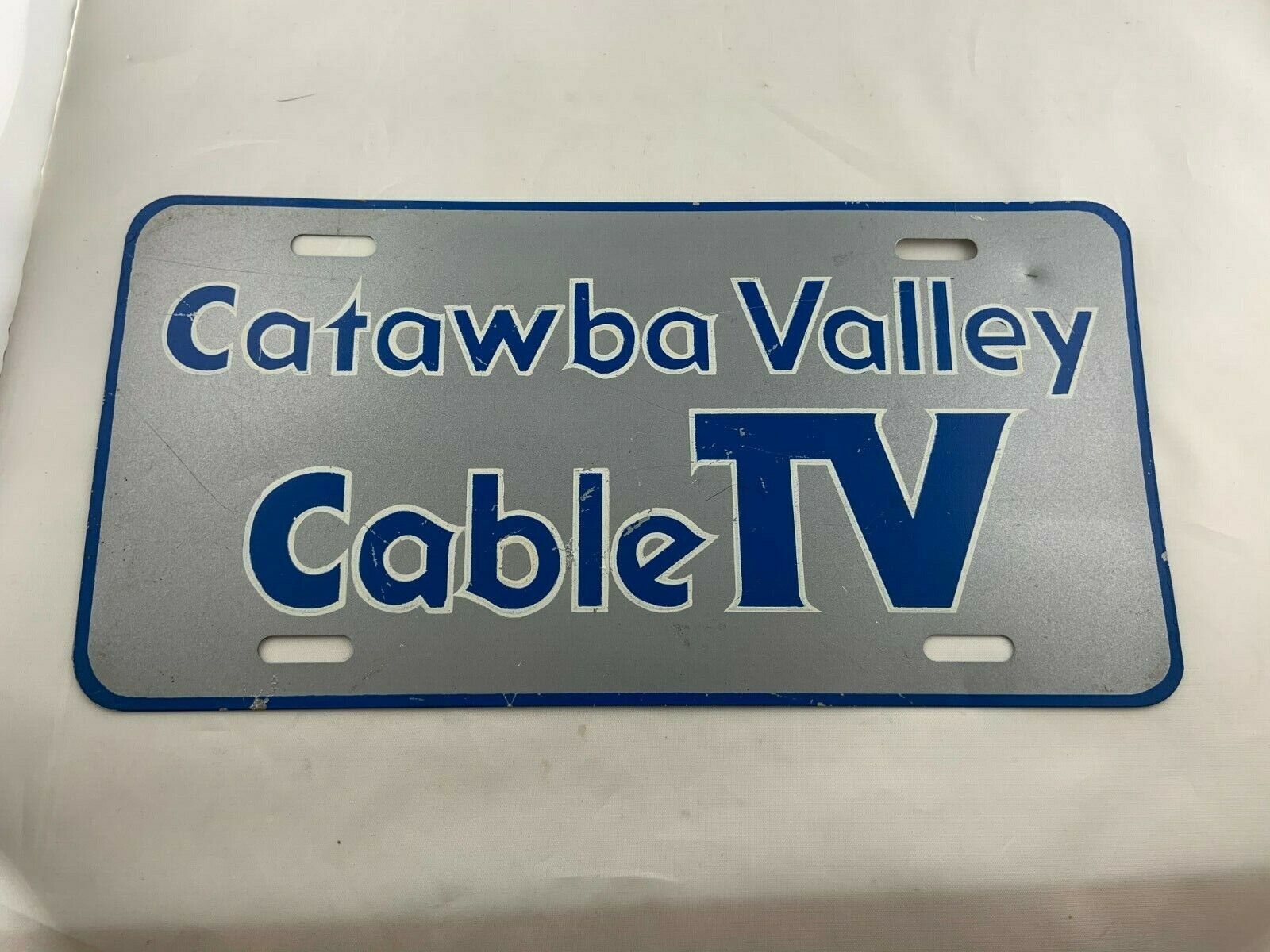 Catawba Valley Cable TV Licence Plate