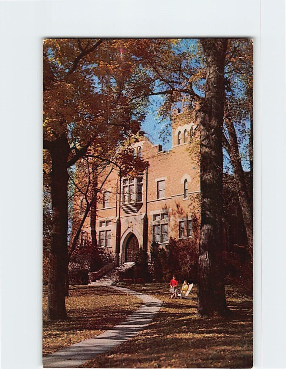 Postcard Christian College Columbia Missouri USA