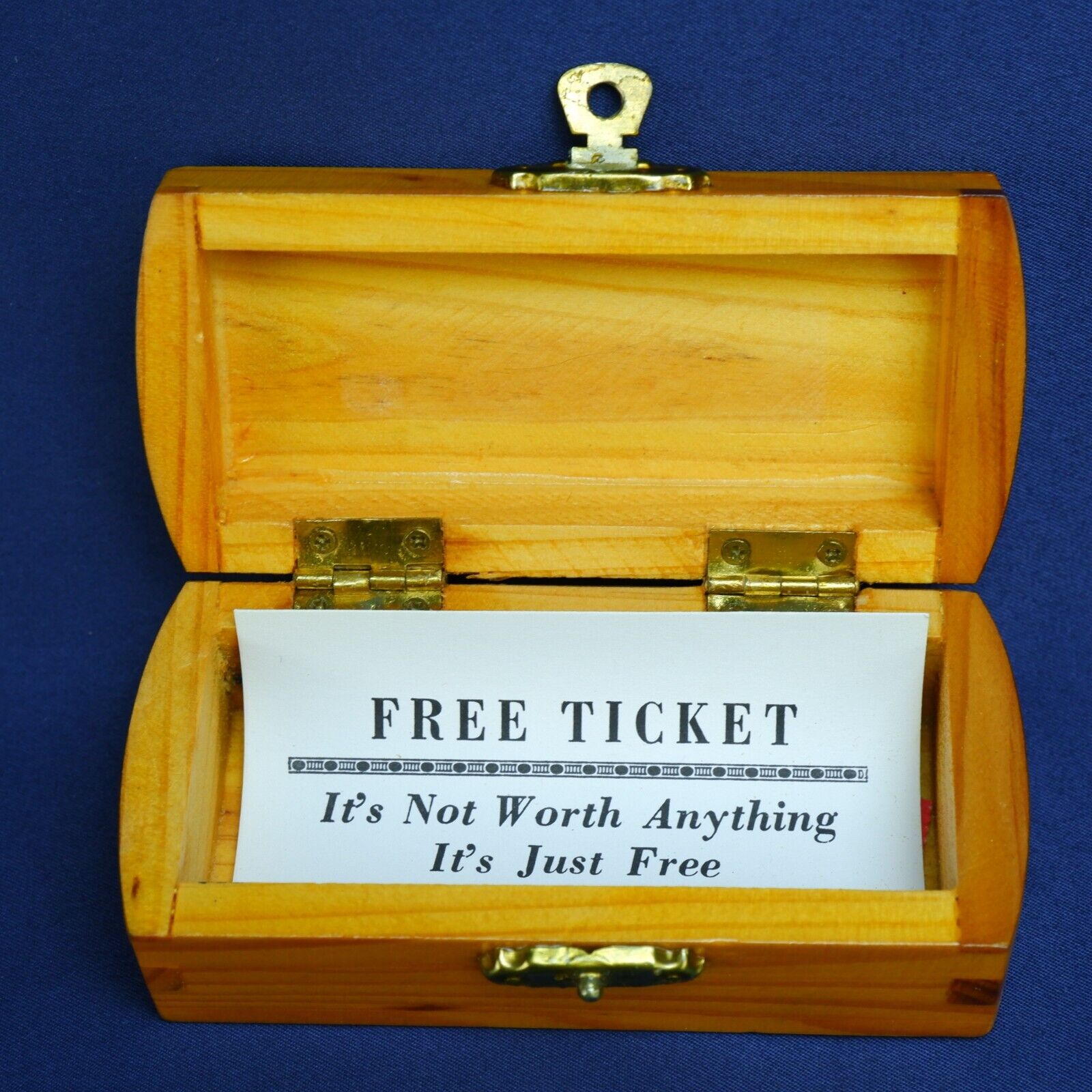 Vintage Wooden Decorative Trinket Box Small Storage Jewelry Box Gag Gift