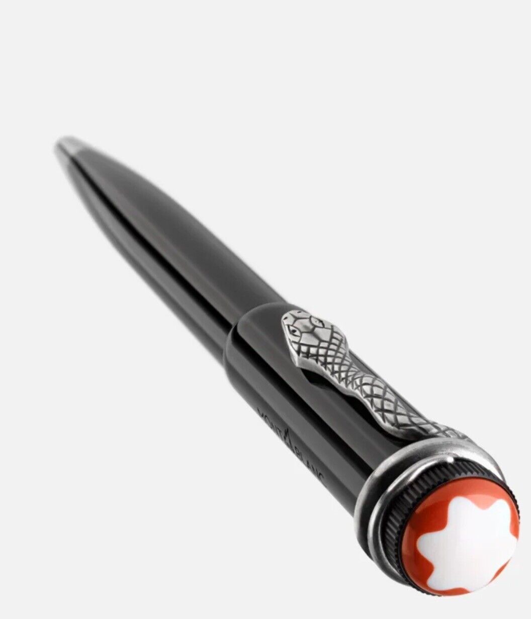 Montblanc Heritage Rouge et Noir Snake SE Black Ballpoint Pen