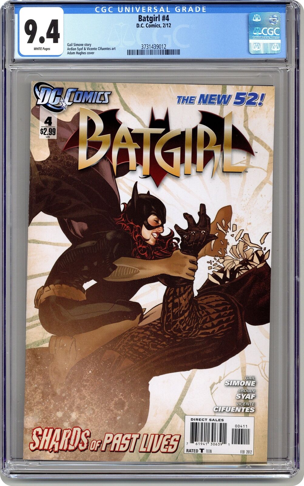Batgirl #4 CGC 9.4 2012 3731439012