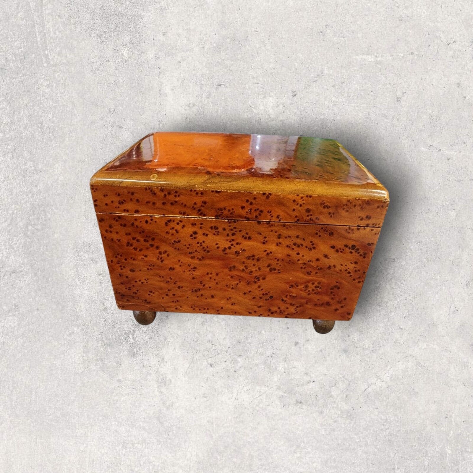 Thorens Vintage Swiss Jewelry Music Box / Jewelry Box ~RARE~