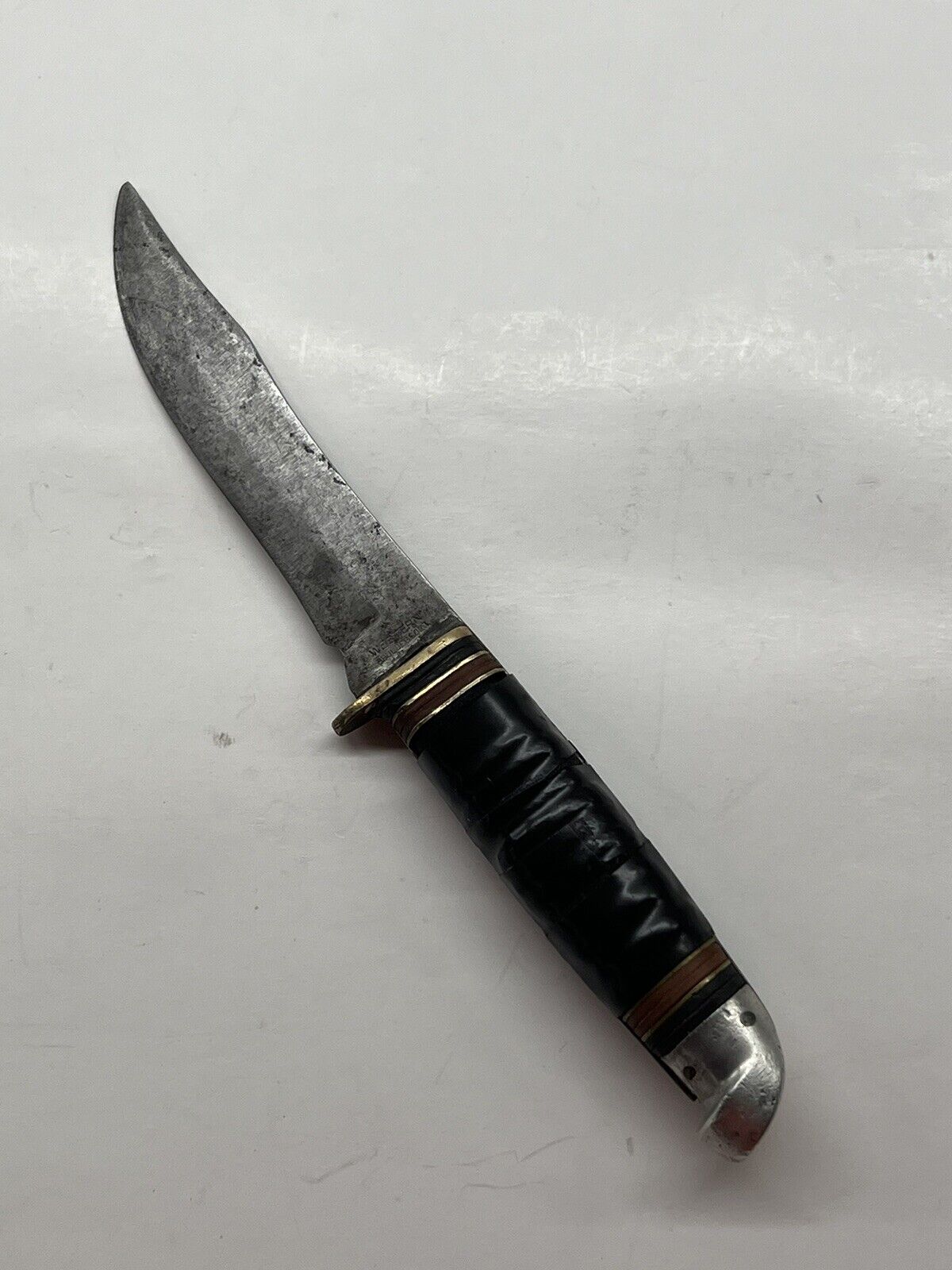 VINTAGE WESTERN FIXED BLADE KNIFE Made In Boulder USA