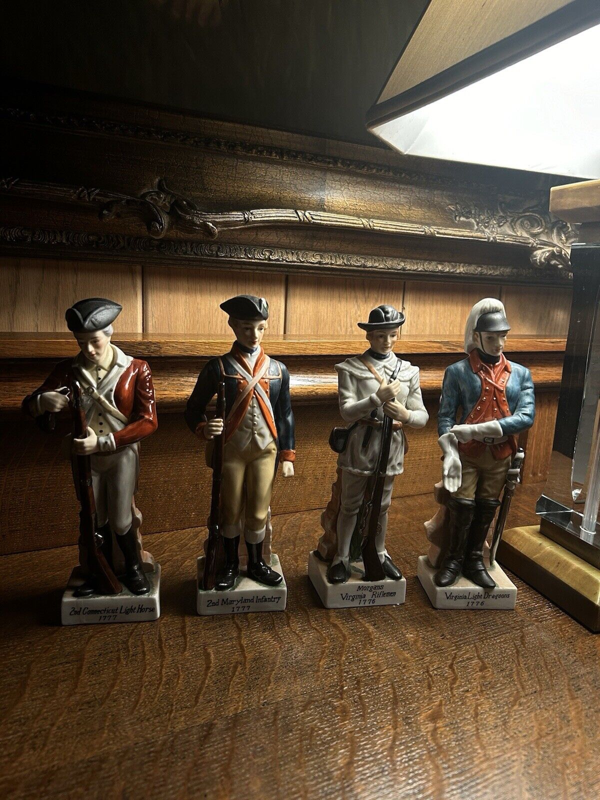 Set of 4 Andrea by Sadek 8” Revolutionary Soldier Figurines