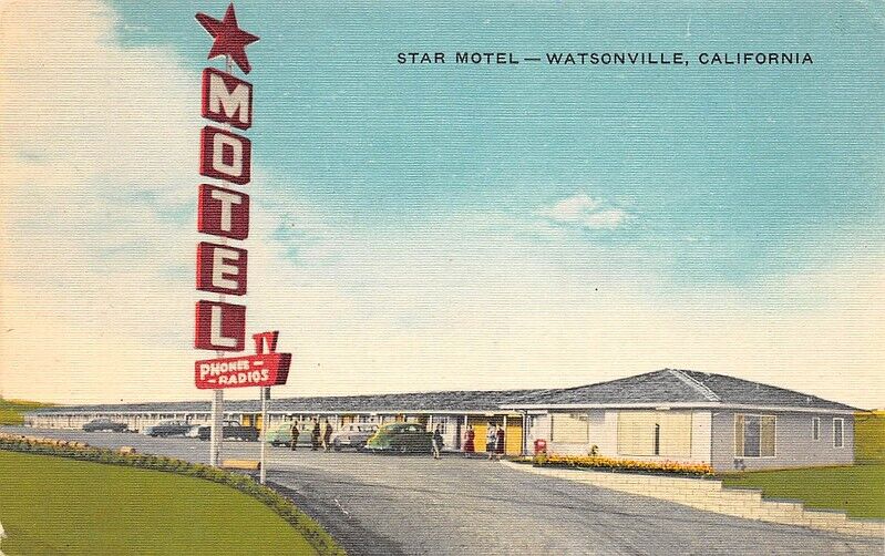Star Motel Watsonville California linen