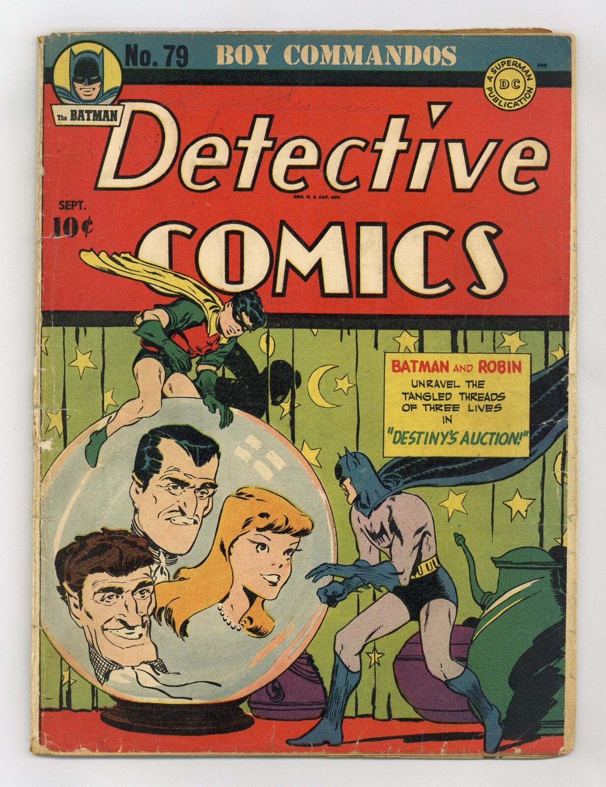 Detective Comics #79 PR 0.5 1943