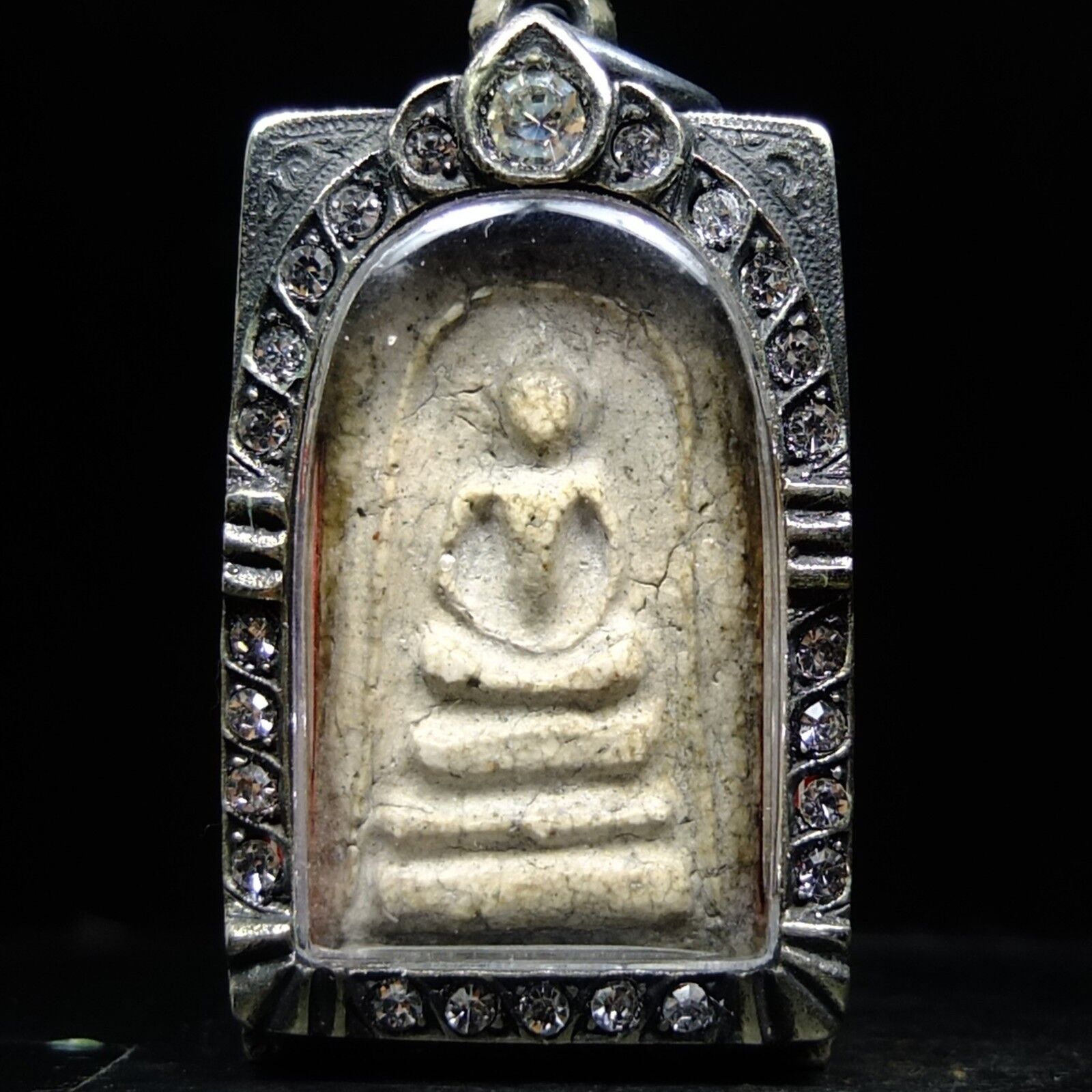 Rare Phra Somdej Toh Wat Rakhang Buddha ,Phim Yai ,Real Silver casing.#3