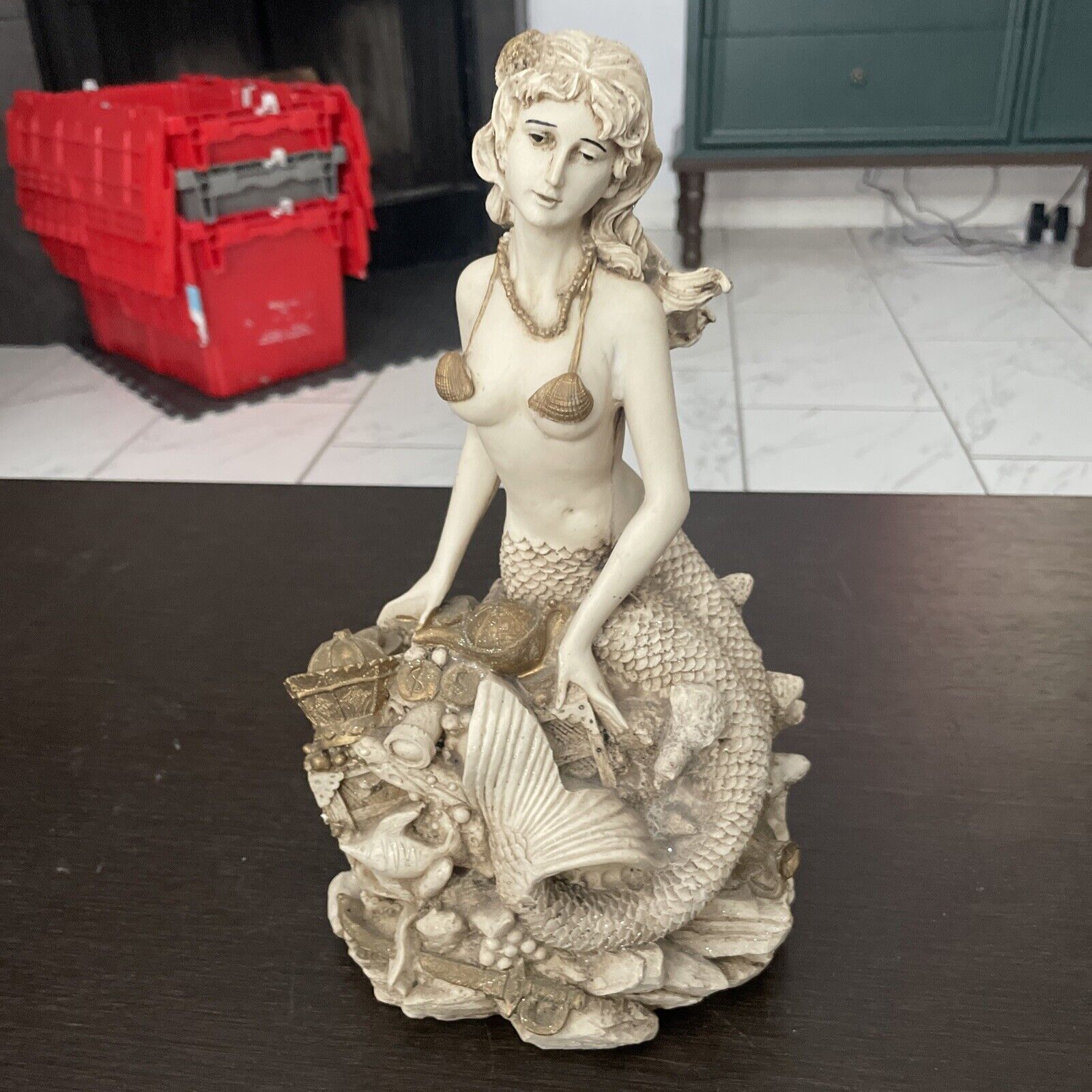 Mermaid Figurine From Cozemel Mexico