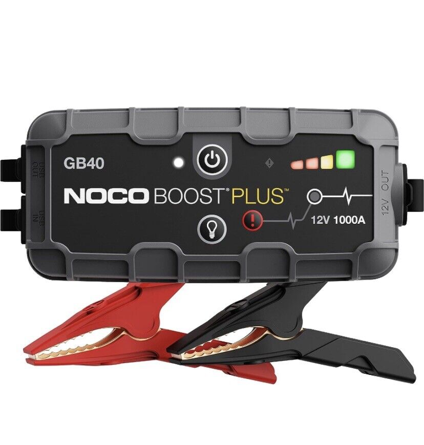 NOCO Boost Plus GB40 1000A UltraSafe Car Battery Jump Starter 12V Battery Pack