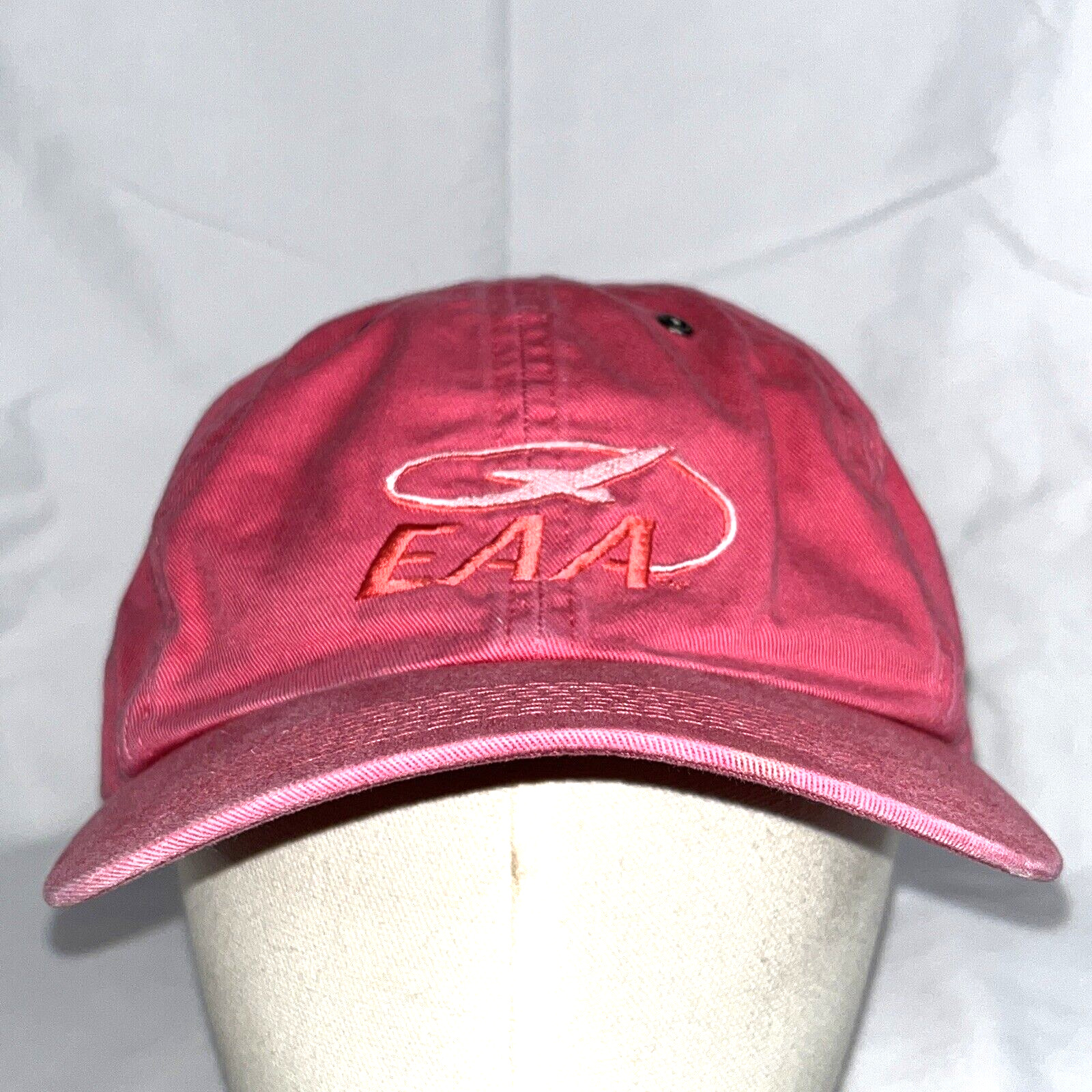 EAA Hat Experimental Aircraft Association Pink Adjustable