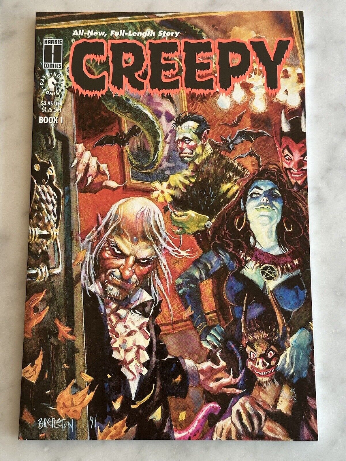 Creepy: The Limited Series #1 in High-Grade NM (Harris, 1992)