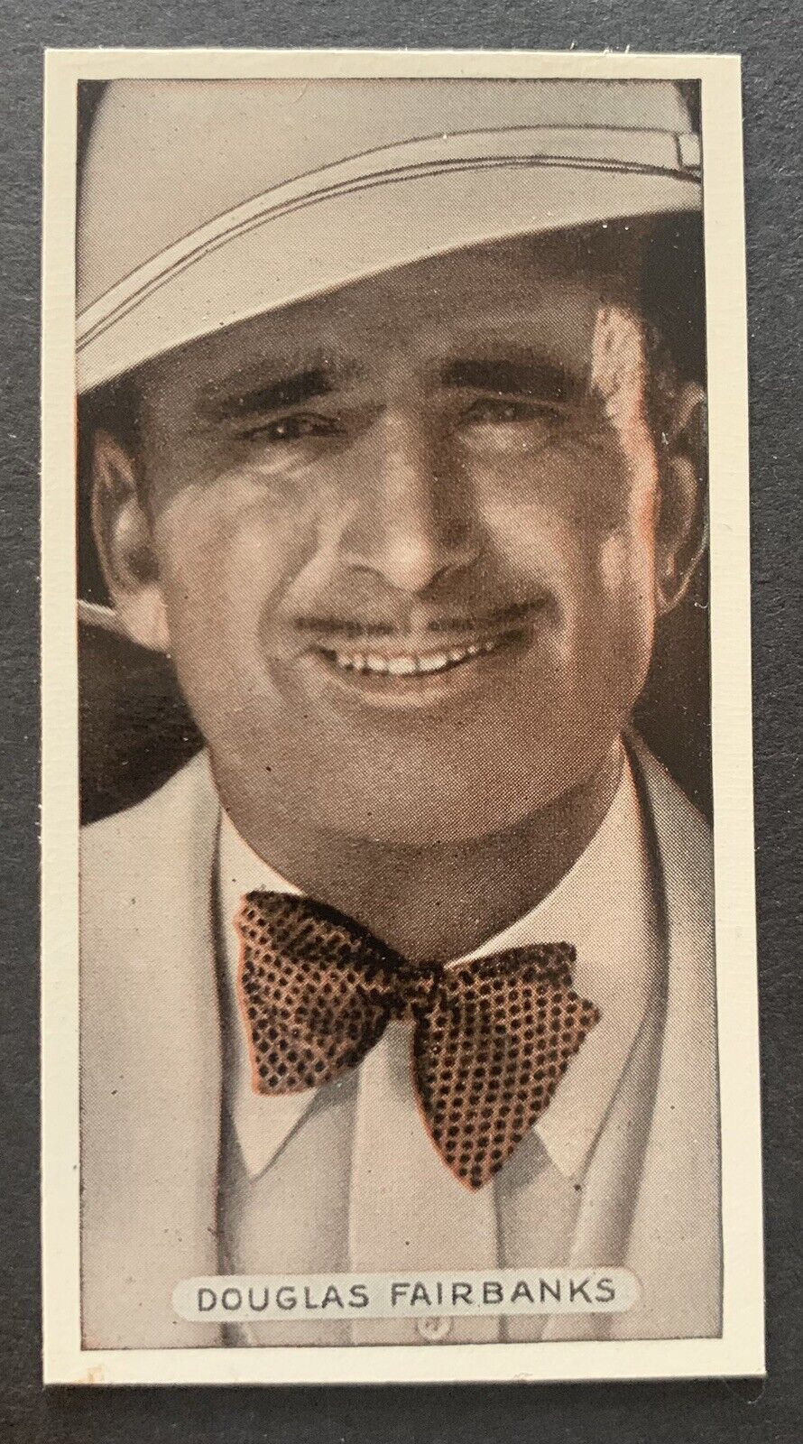 1934 Douglas Fairbanks Tobacco Famous Film Stars Card #23 **Great Condition**