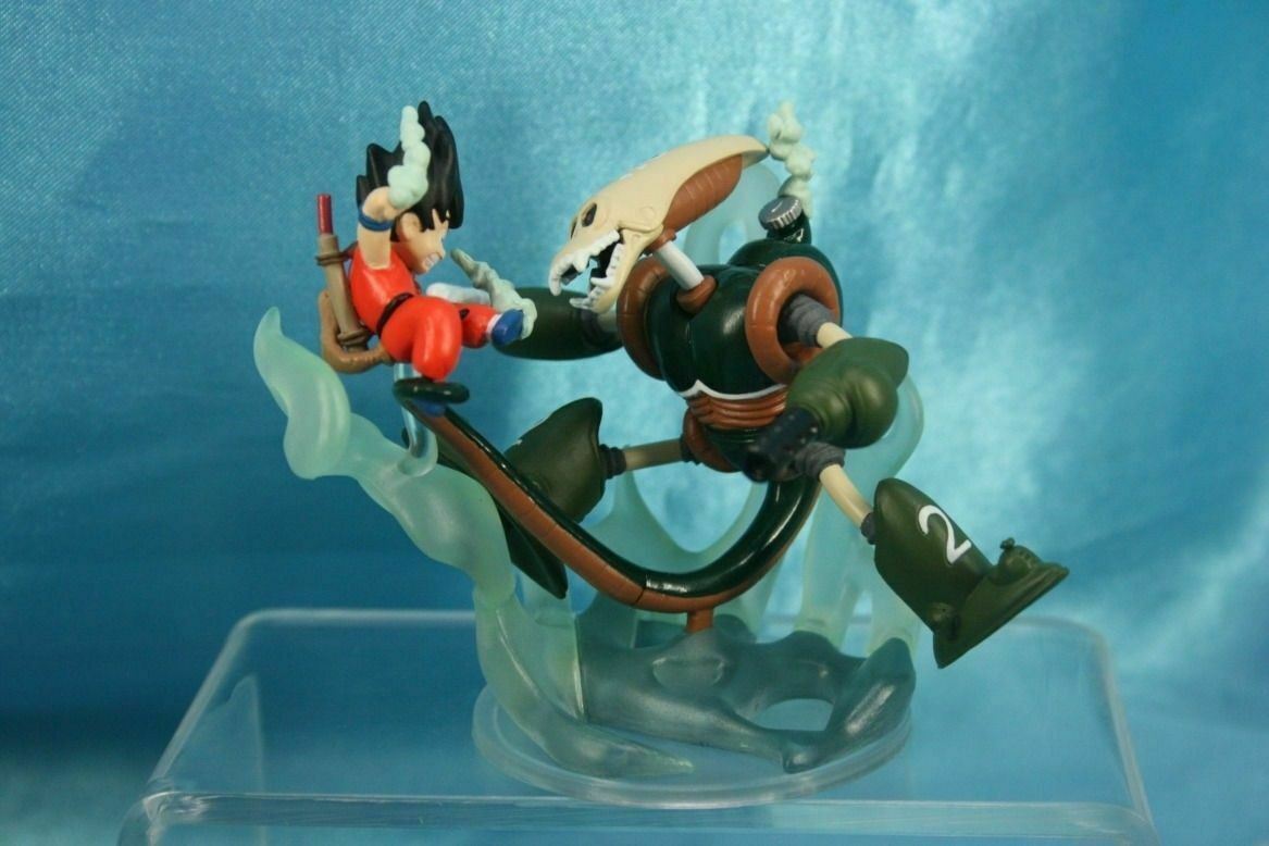 Toei Bandai Dragonball Z Imagination Figure P7 Child Young Goku Vs Pirate Robot