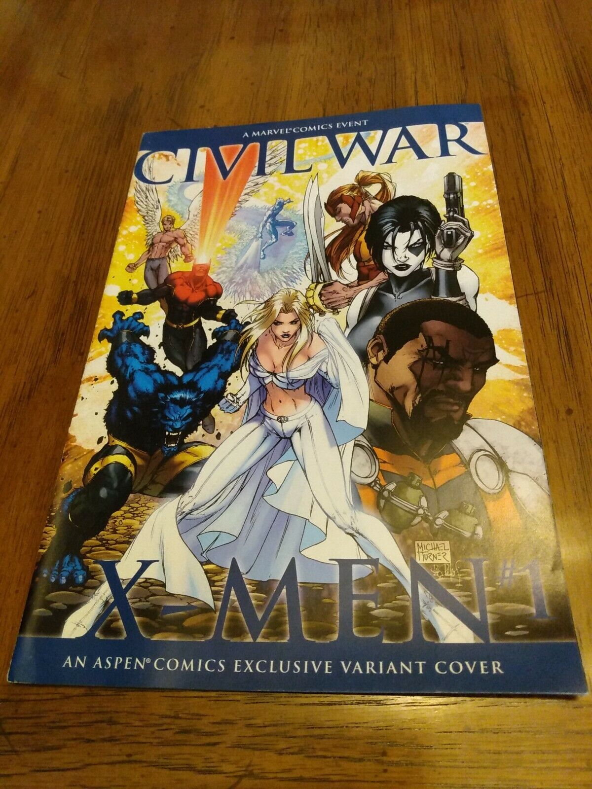 MARVEL CIVIL WAR: ASPEN VARIANT #1 Edition Comic MARVEL MCU RARE
