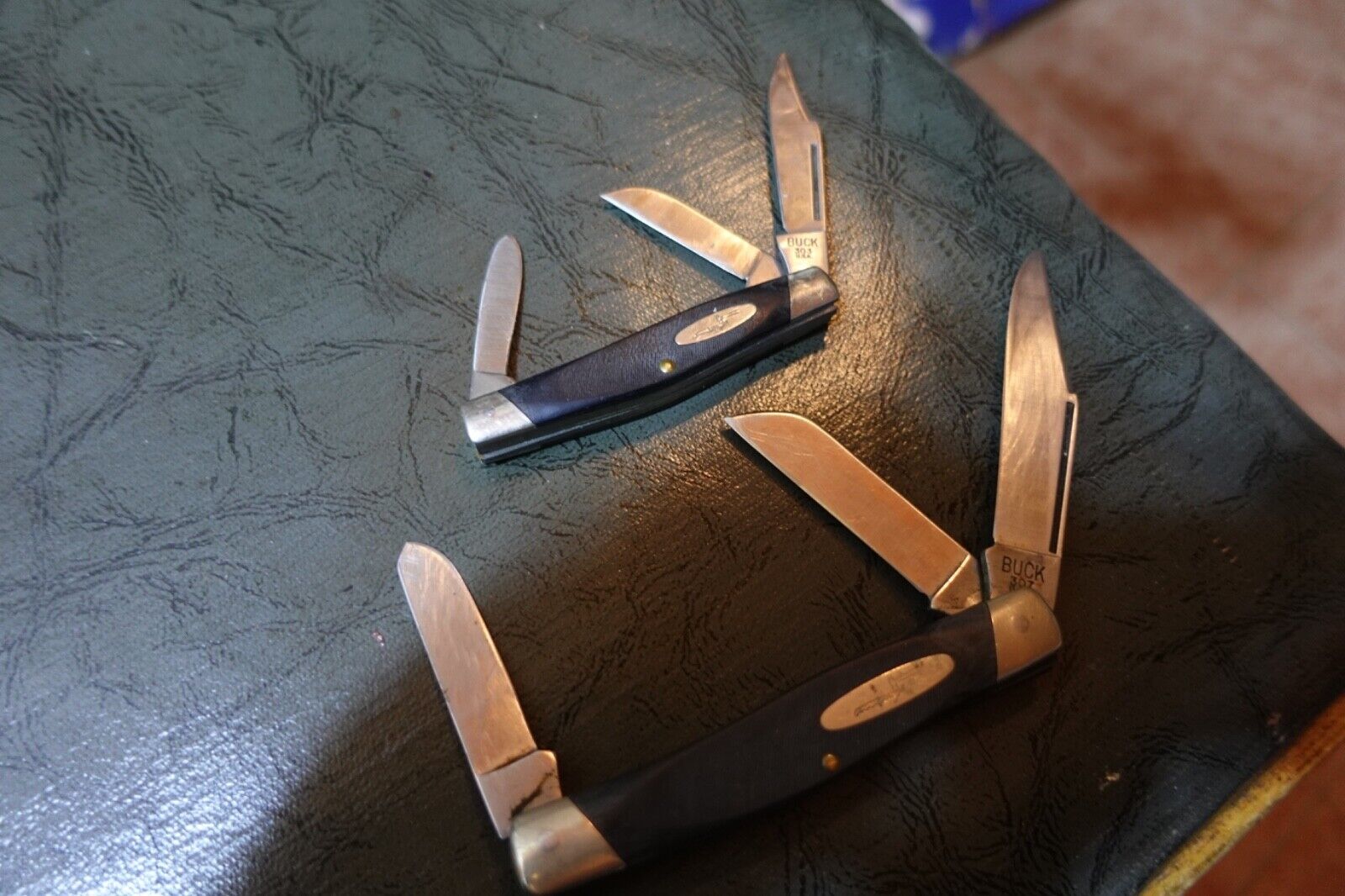 2 Buck USA stockman knives, model 307 and model 303