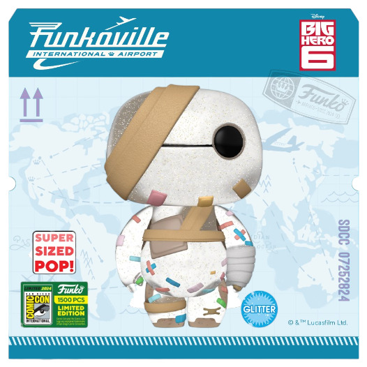 LE1500 Big Hero 6 - Baymax with Bandages *Glitter* (2024 SDCC EVENT EXCLUSIVE)