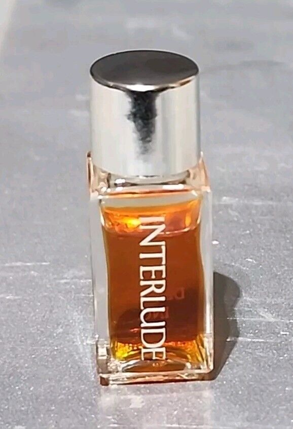 Vtg RARE FRANCES DENNEY INTERLUDE Splash Parfum Classic Original 7.5 Ml 1/4 Oz