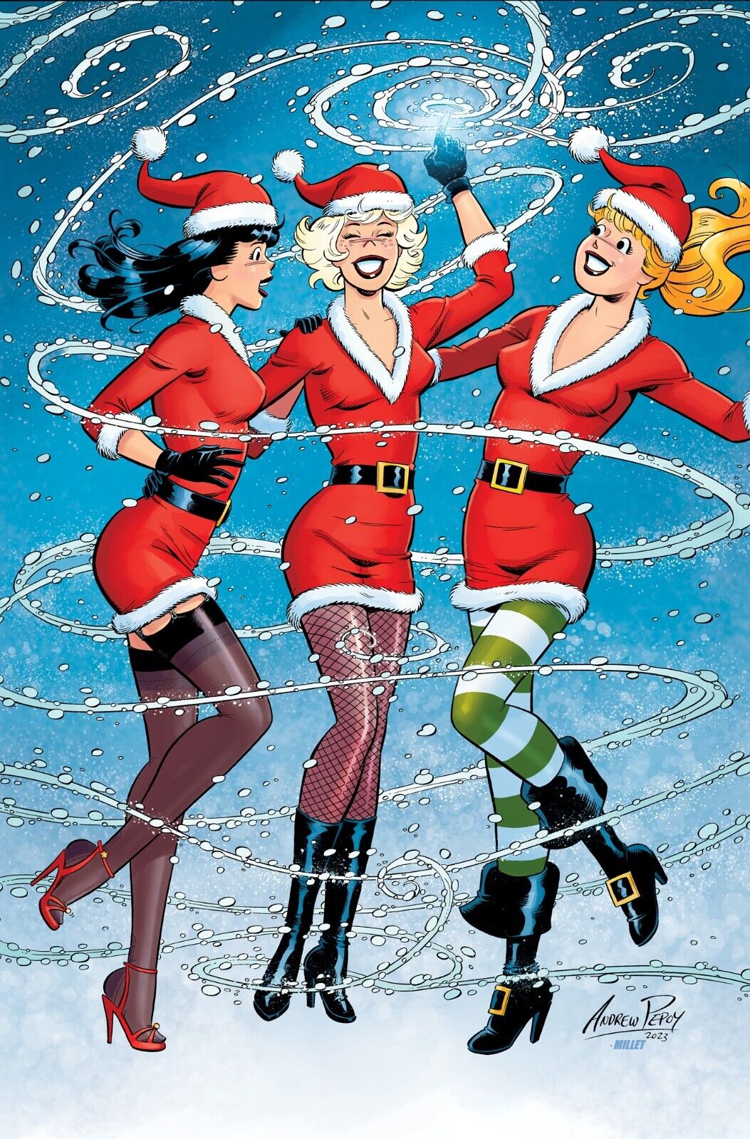 Archie's Christmas Spectacular 2023 Andrew Pepoy Exclusive Variant VIRGIN /200