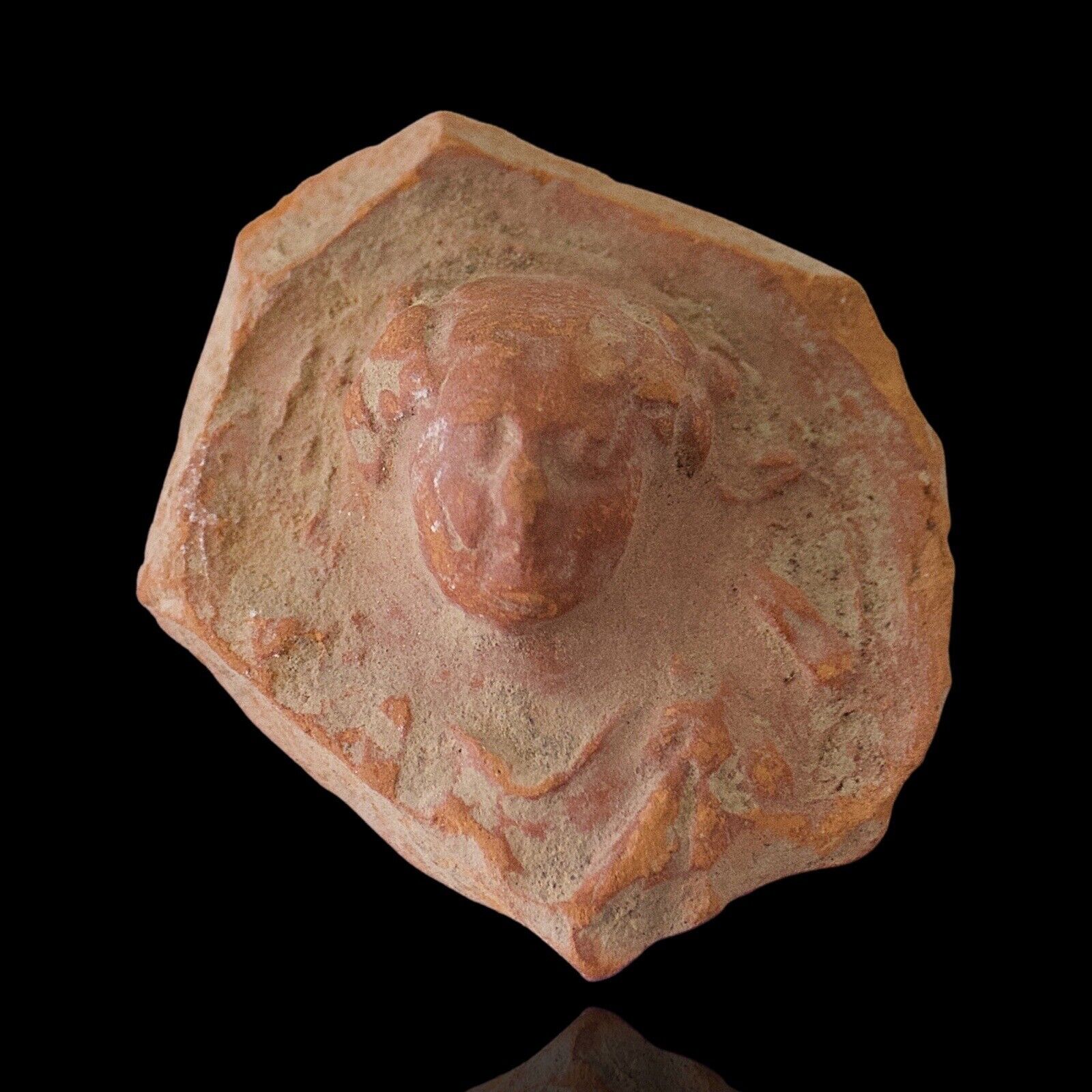 Roman Terracotta Fragment, Archeological Find, Historical Artifact, Collectible