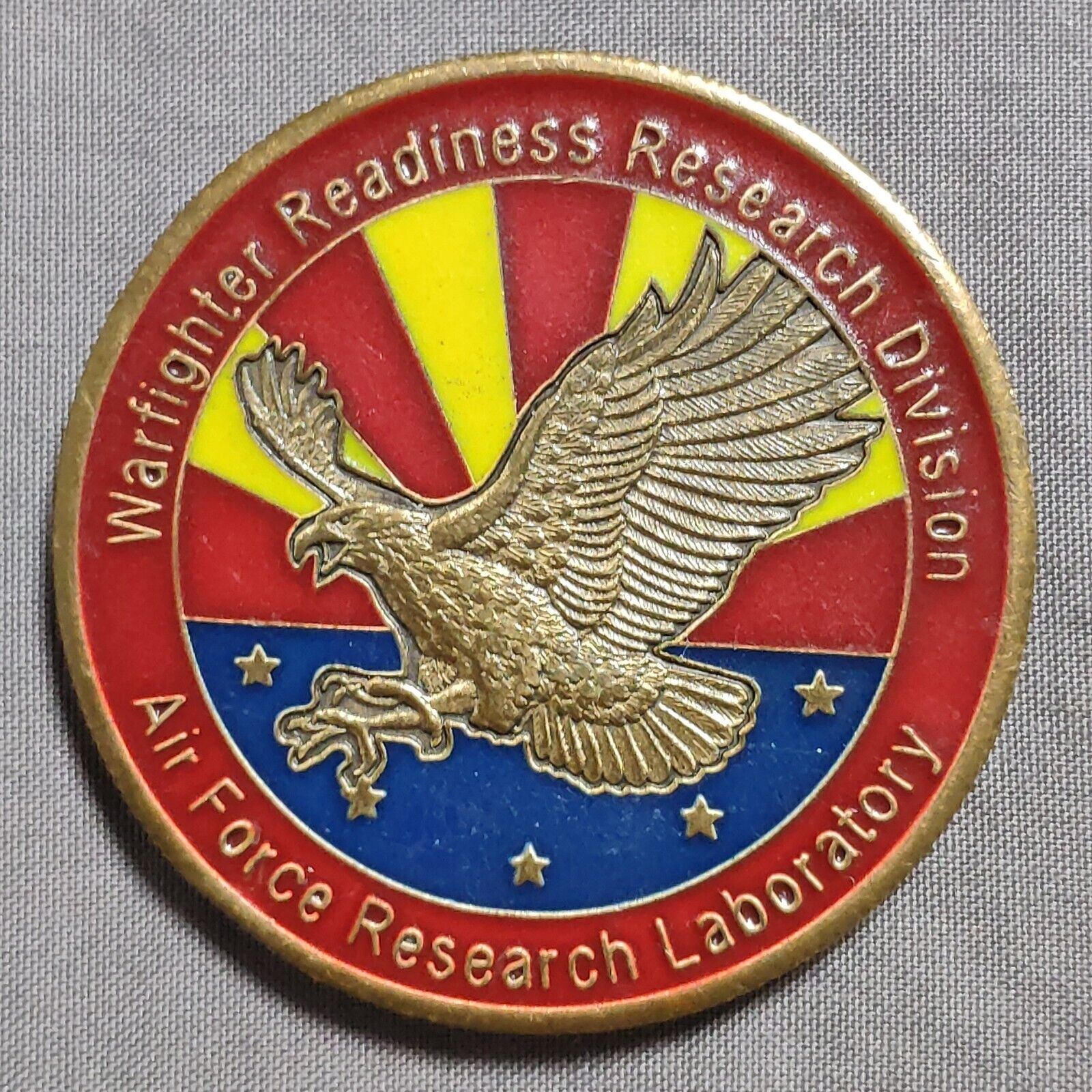 Air force research laboratory.Warfighter readiness research division Coin