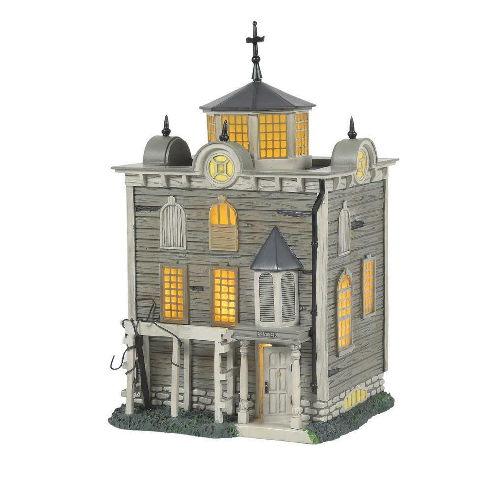 Dept 56 UNCLE FESTER\'S HOUSE The Addams Family Village 6007277 BRAND NEW 2021 