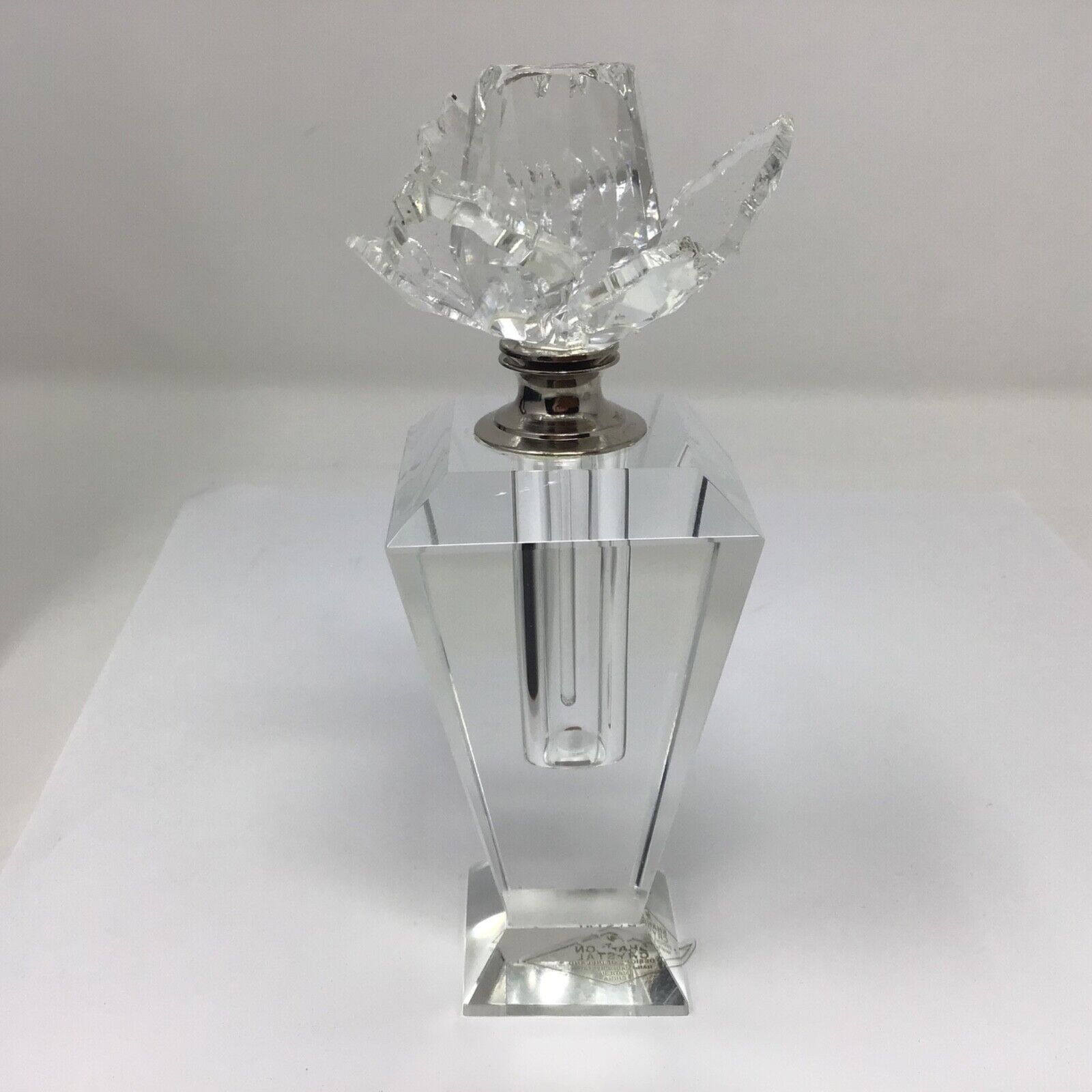 Shannon Crystal Signs of Ireland by Godinger Handmade Perfume Bottle