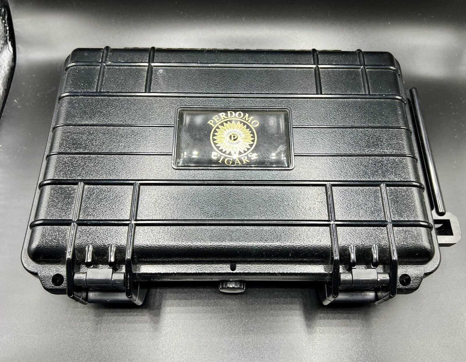 Rare Perdomo Cigar Case Plastic Heavy Duty Proctor Protection