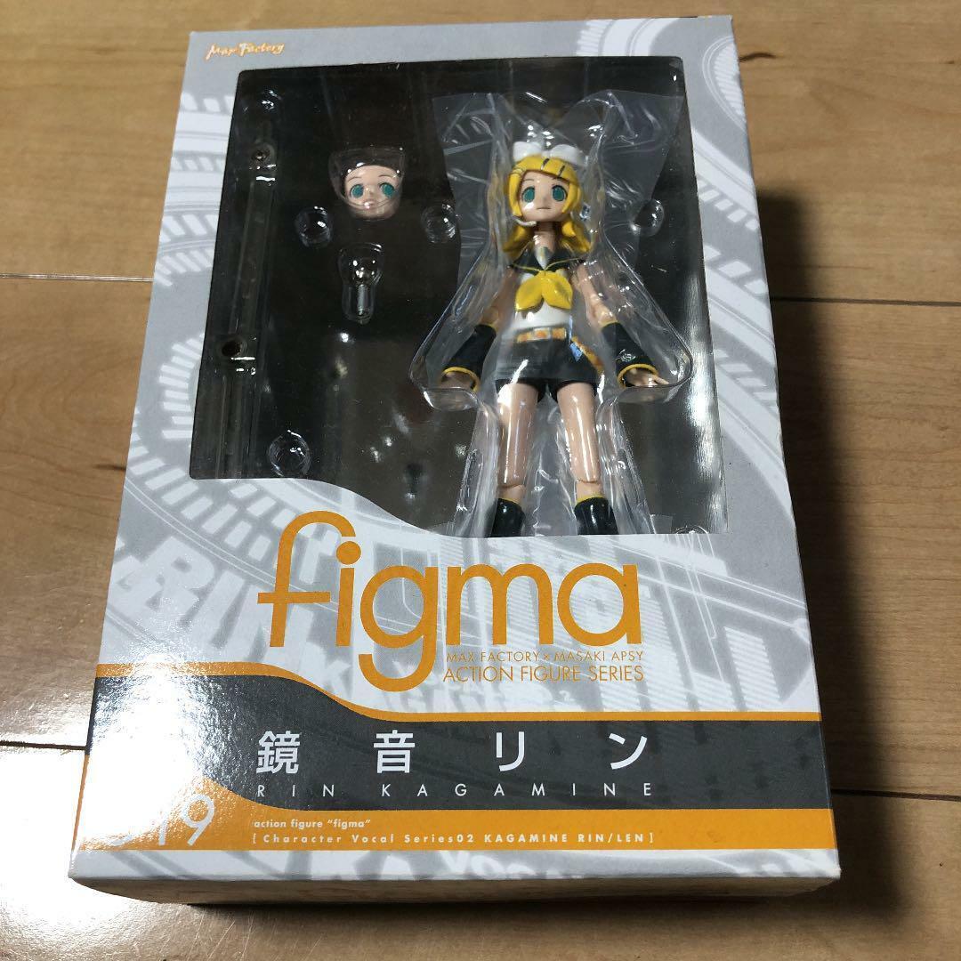 figma Vocaloid Kagamine Rin Figure #019 Max Factory Japan Import