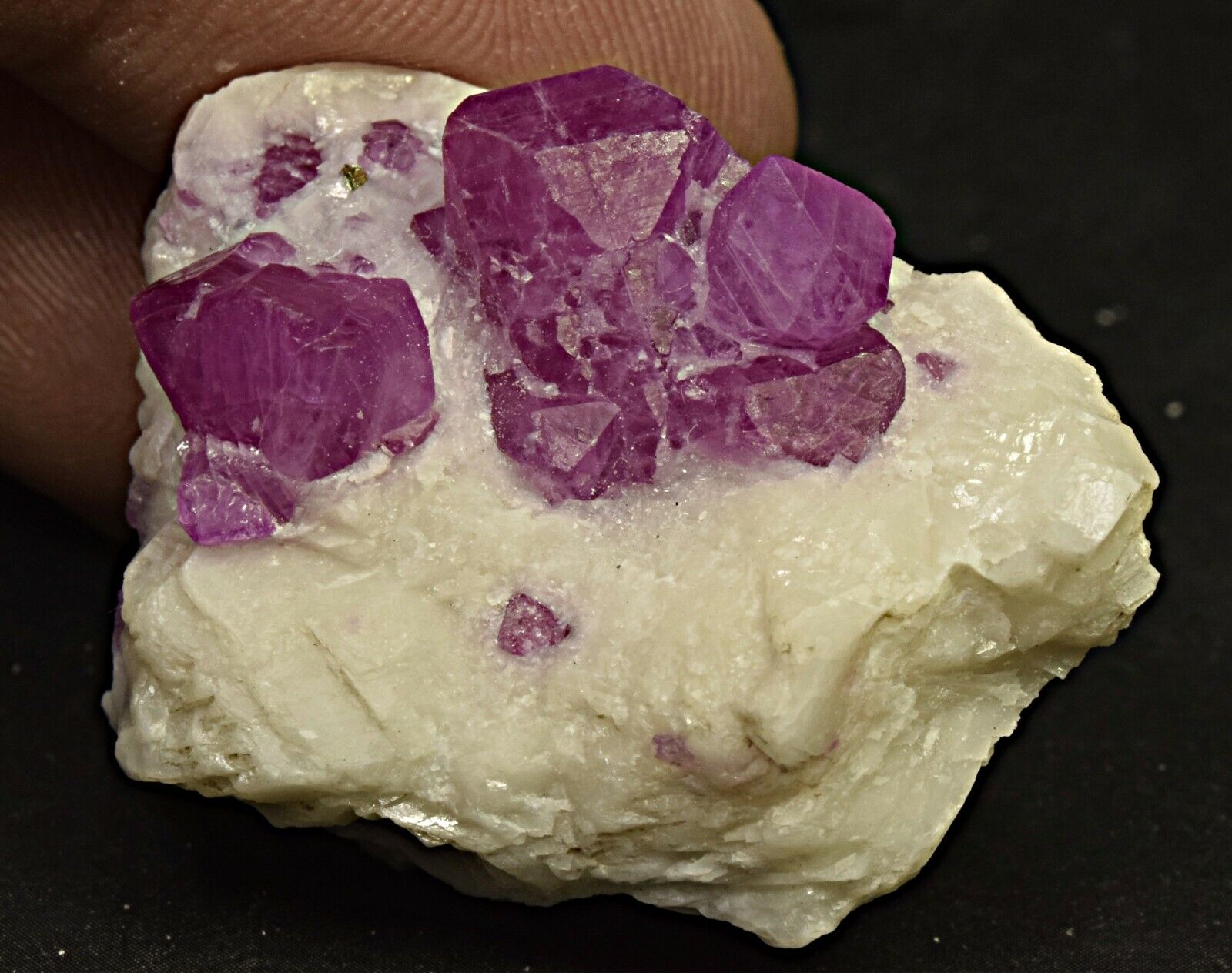 114 Carat Terminated Ruby Crystals Specimen From  Jigdalok Afghanistan