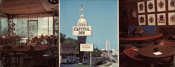 1977 Tallahassee,FL Capitol Inn On the Parkway Leon County Florida Panorama