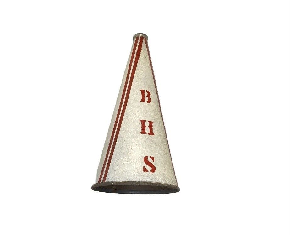1940’s High School Cheerleading Riveted Megaphone Bisbee Arizona High School