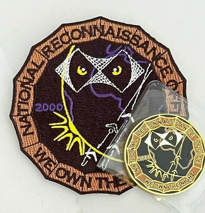 BLACK OPS MILITARY PATCH/COIN – NRO “WE OWN THE NIGHT” NRO NORL-11