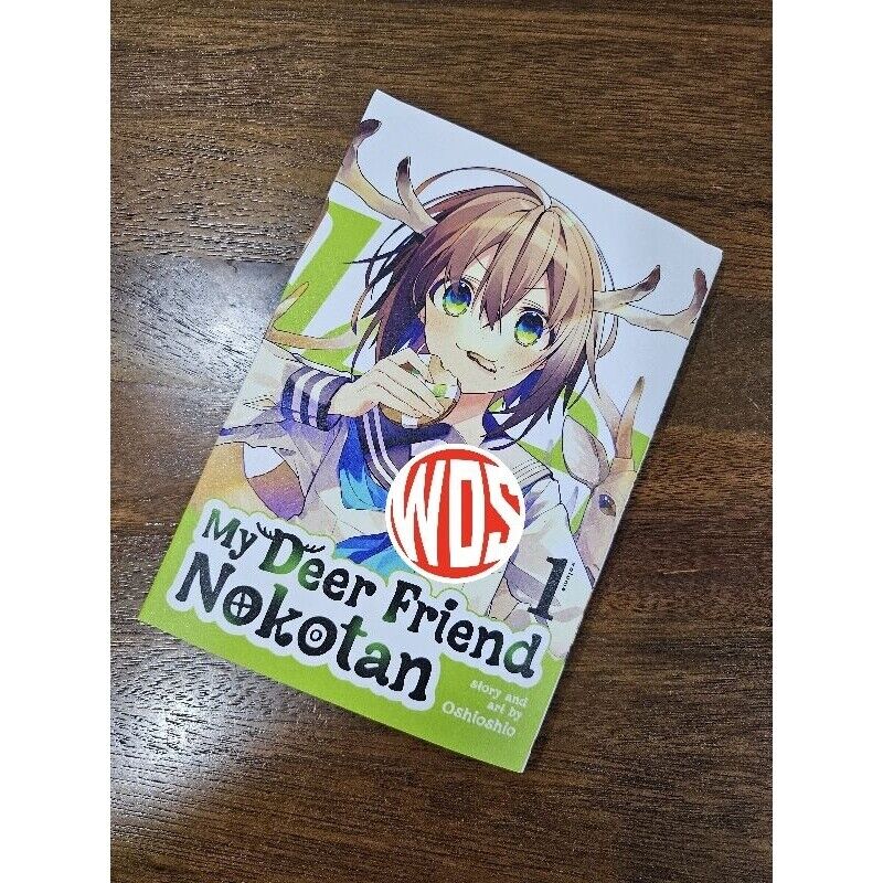 My Deer Friend Nokotan Manga by Oshioshio Volumes 1-4 English Version Loose Set