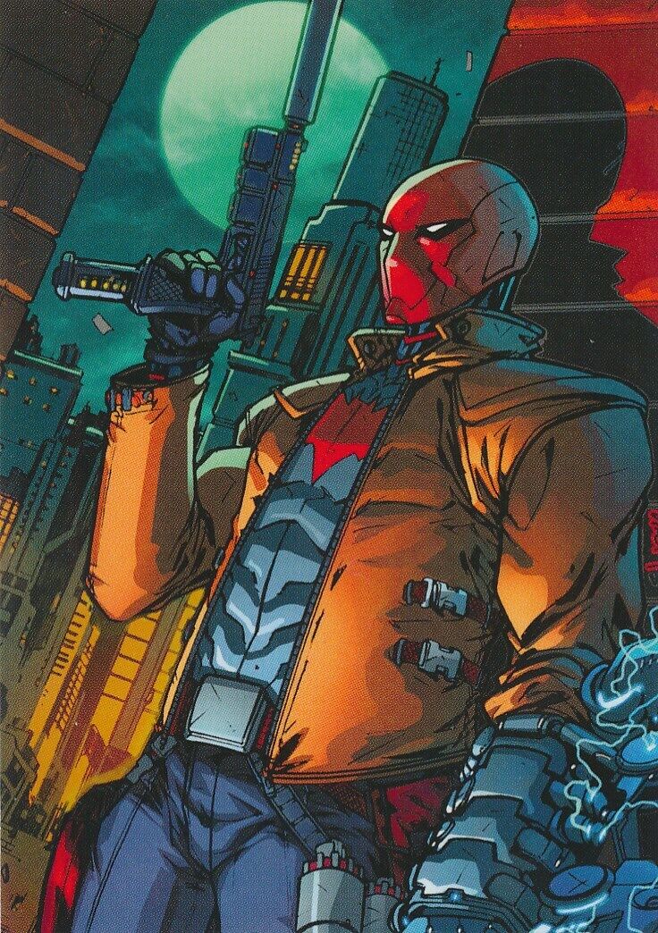 #42 RED HOOD 2012 Cryptozoic DC The New 52