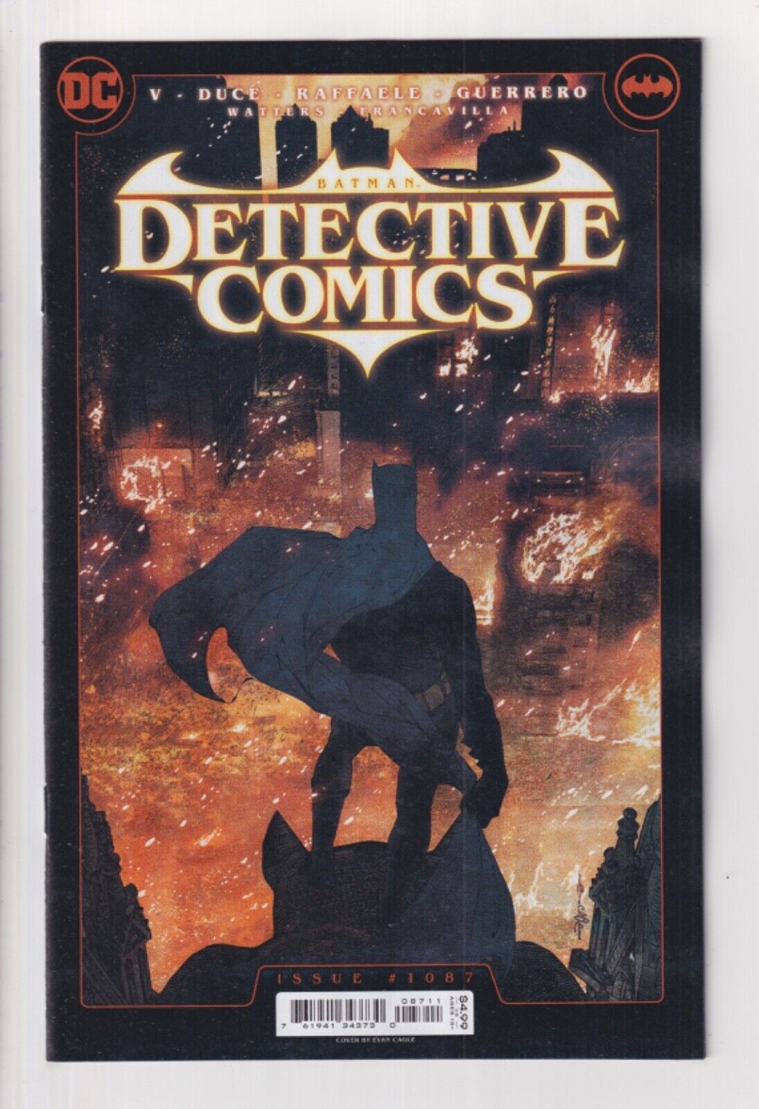 DETECTIVE COMICS #1087 NM 2024 DC Comics A-Z single