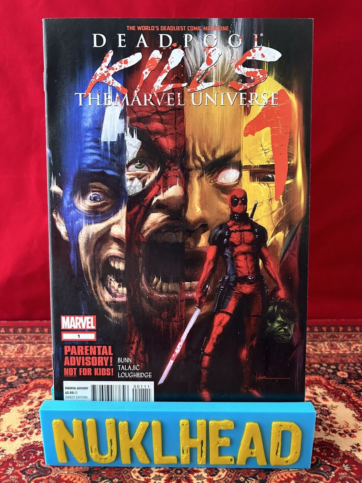 Deadpool Kills The Marvel Universe #1 Marvel 2012 1st Print High Grade