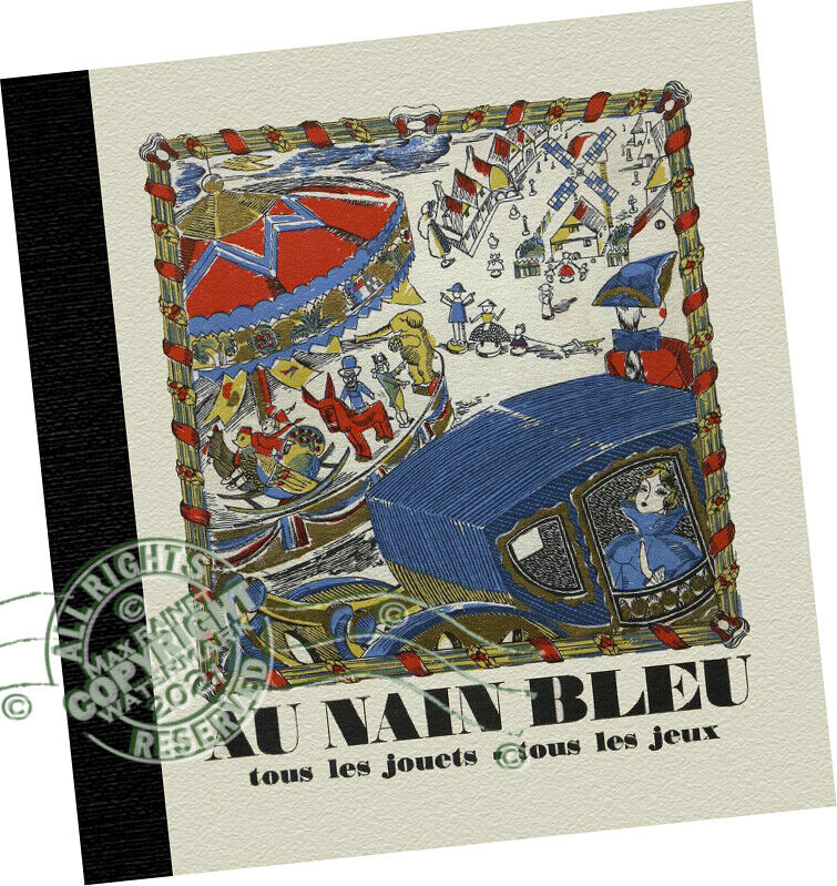 Au Nain Bleu (1930) Jouets * Catalogue * French toys dolls Lenci animals games