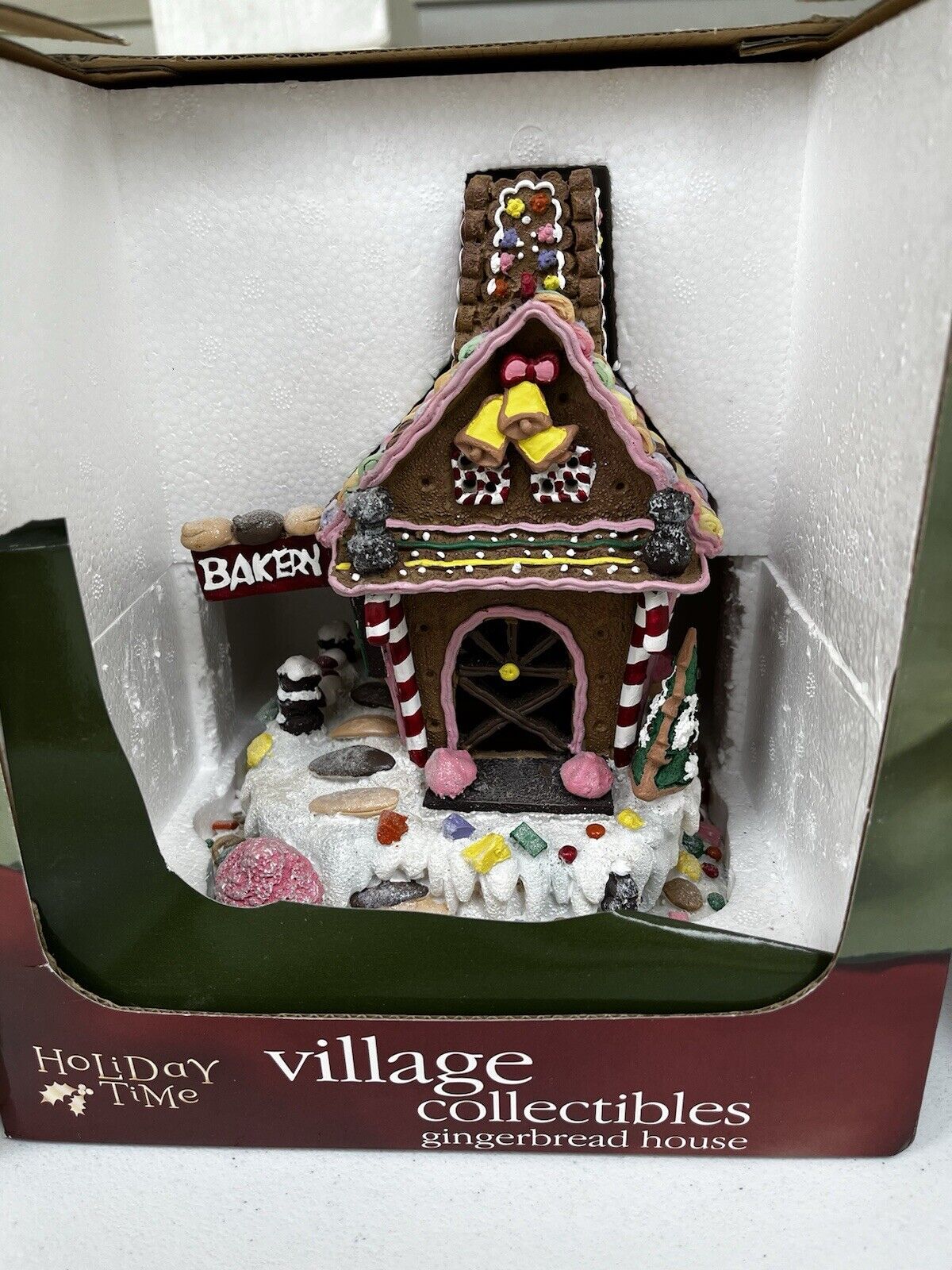 Holiday Time Vintage Collectibles Gingerbread House