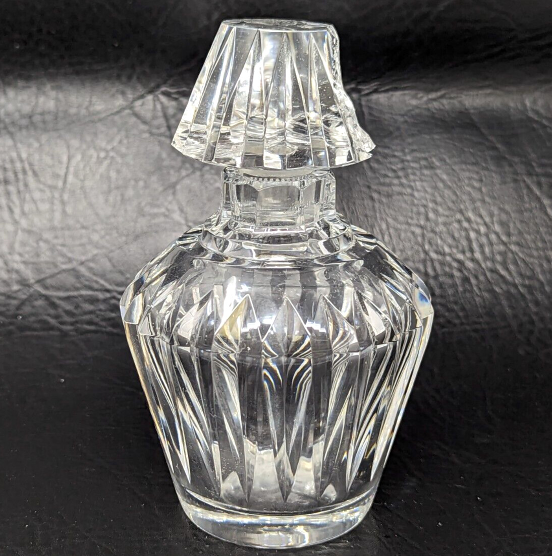 HTF Antique Baccarat Crystal Monique Art Deco Cologne Perfume Bottle France KB23