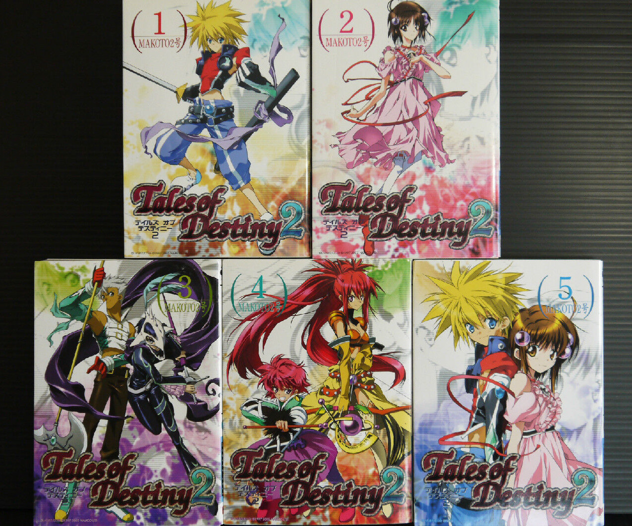 SHOHAN: Tales of Destiny 2 vol.1-5 Manga Complete set - from JAPAN