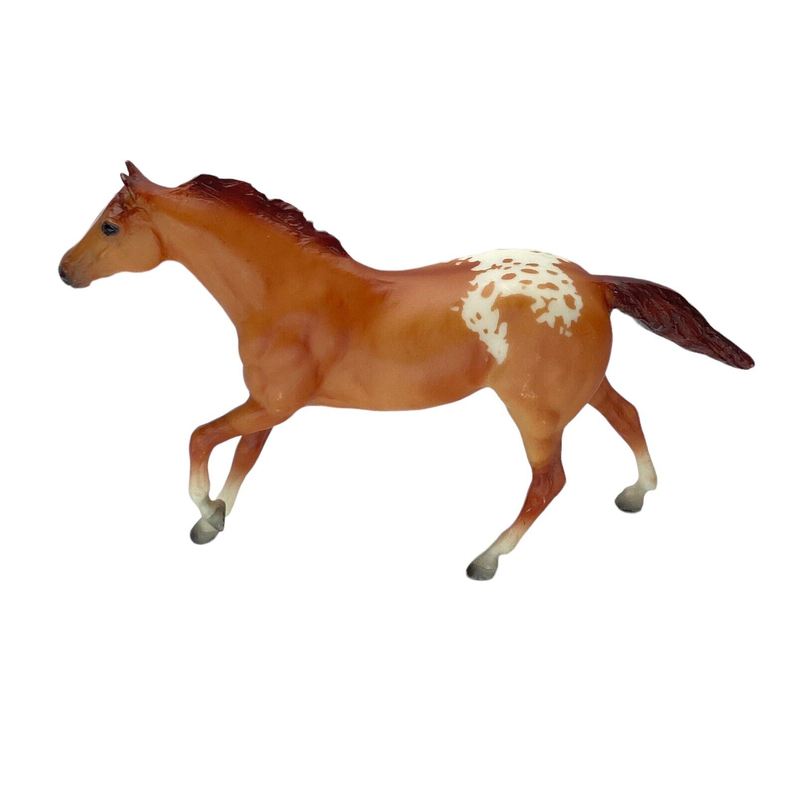 Breyer Little Bits Paddock Pals 1635 Red Dun Appaloosa Thoroughbred Horse Figure