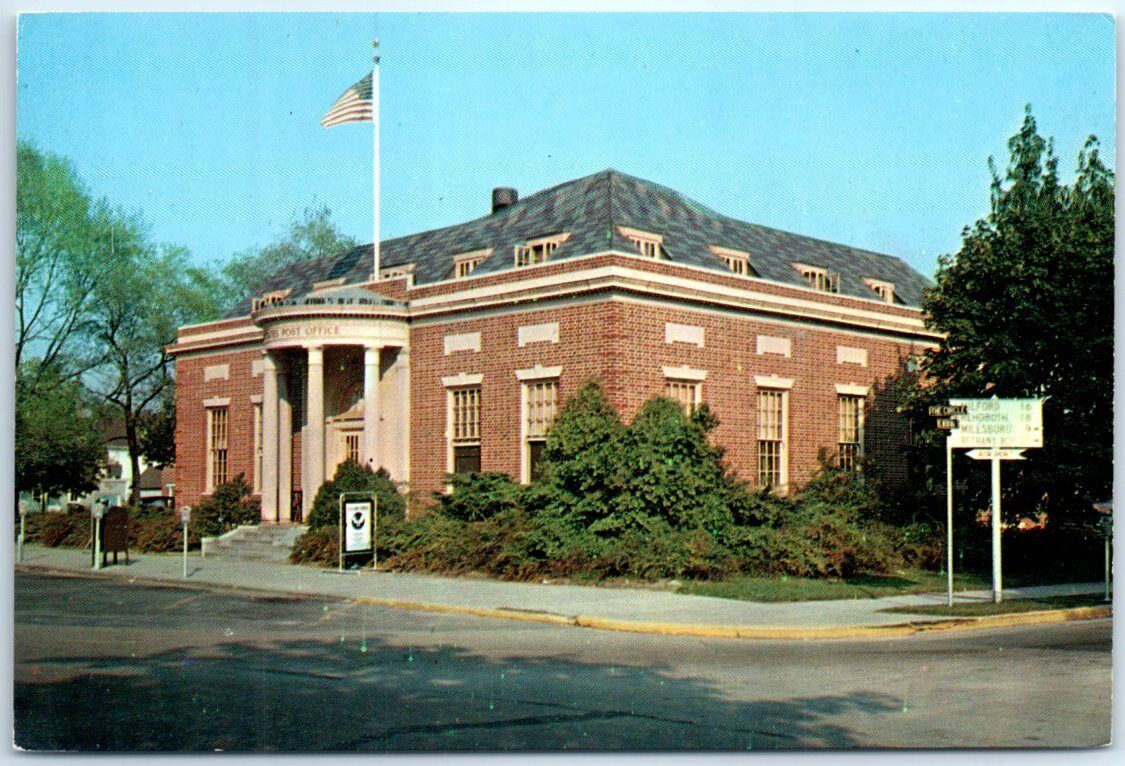 Postcard - U.S. Post Office, Georgetown, Delaware