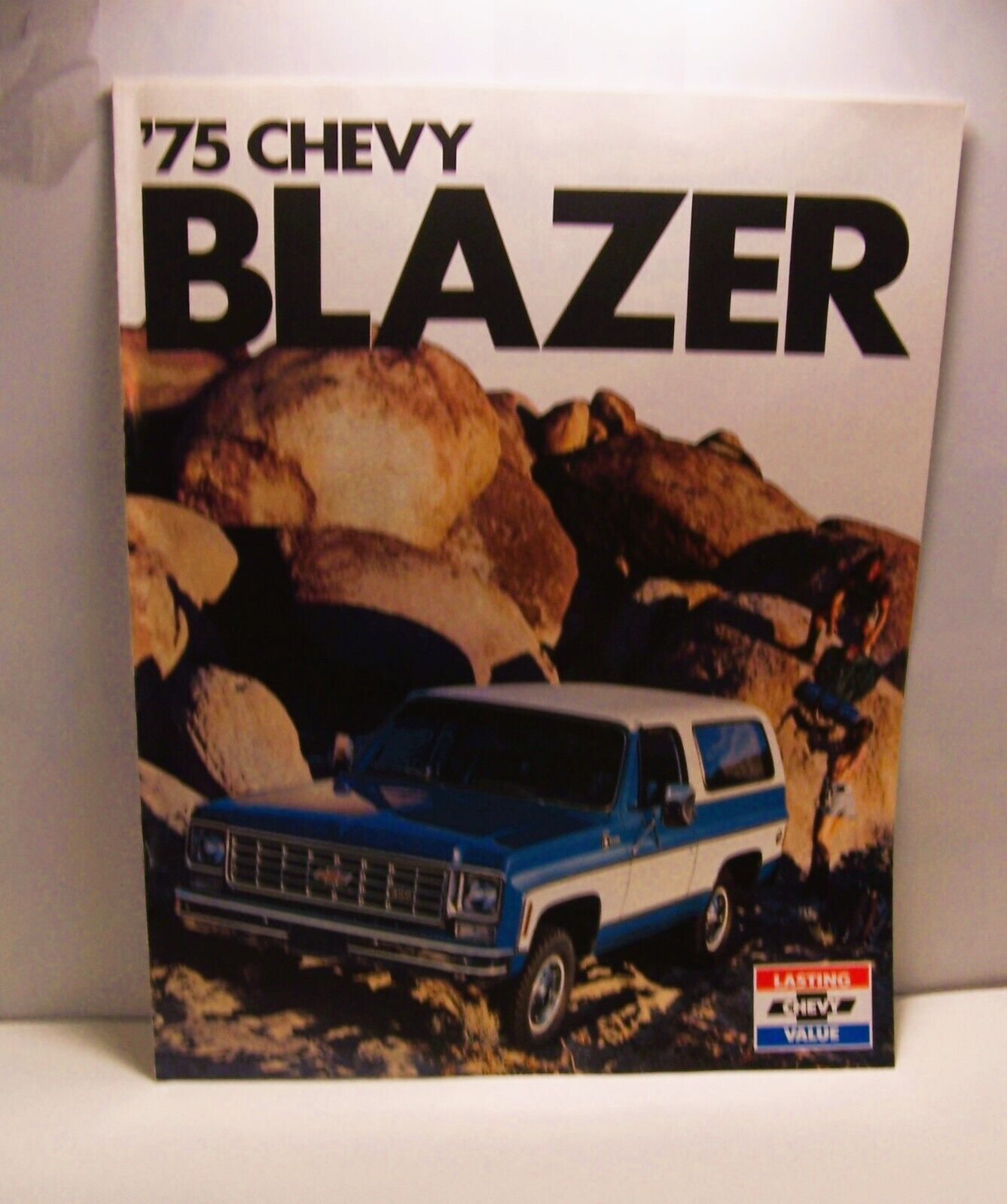 Vintage Automobile Brochure 1975 Chevrolet  Blazer  File drawer 1