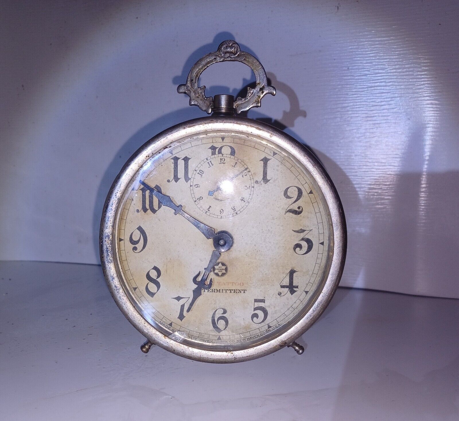 antique new haven the Tattoo intermittent alarm clock