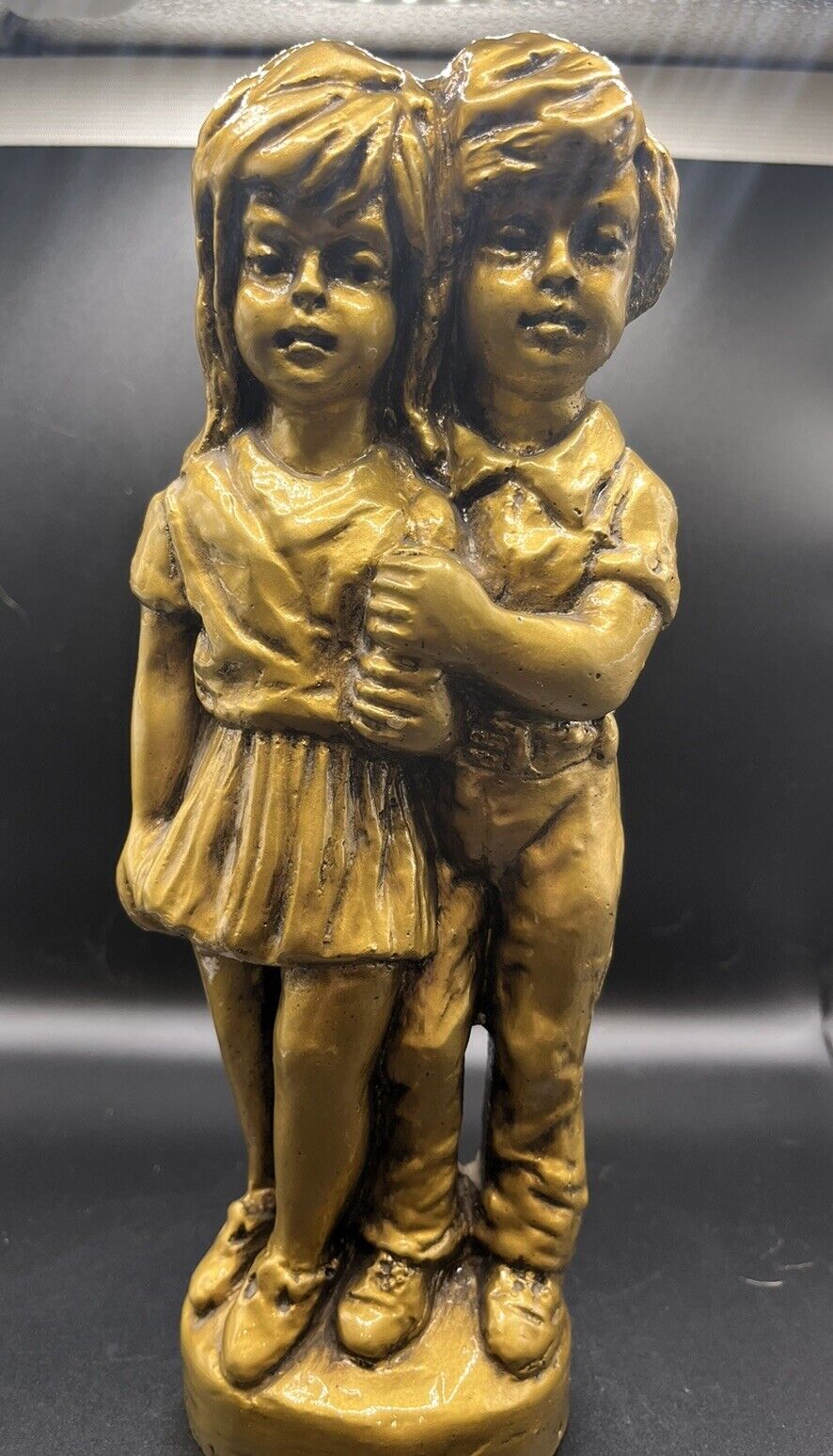 Creators Inc Vintage 1974 Man and Woman Figurine