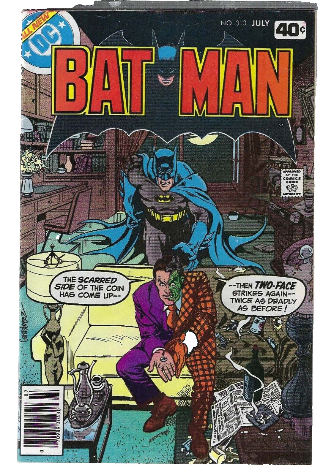 BATMAN #313 DC COMICS 1979 9.0 VF/NM 1ST APP TIM FOX/GARCIA-LOPEZ COVER HTF