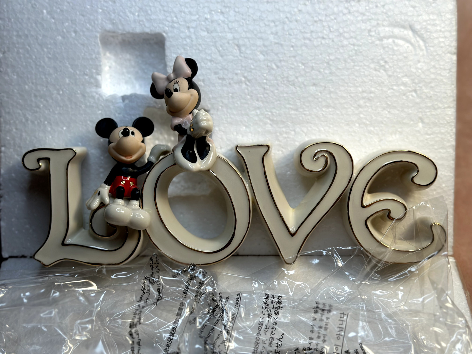 Lenox Walt Disney Mickey & Minnie True Love Figurine