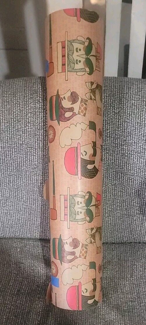 Vintage Roll Of Department Store Wrapping Paper 