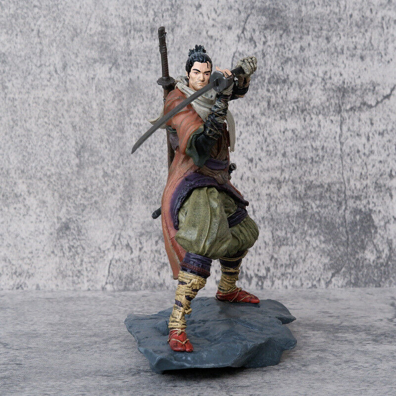 Sekiro：shadows Die Twice Wolf Figure Toy Model 20Cm Statue Collectible Ornaments